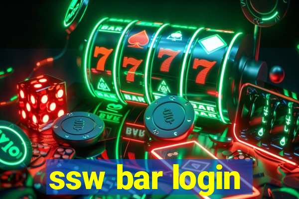 ssw bar login